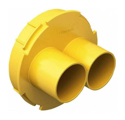 Адаптер для 2х труб D20мм для металлических установочных коробок под лючки, ISM50370