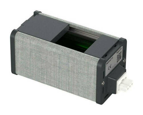 Unica System+ Блок пустой для VDI (45х45) АНТРАЦИТ//СЕРАЯ ТКАНЬ, INS44215