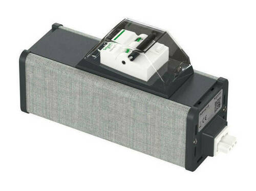 Unica System+ Блок с диф.автоматом A9D17216 АНТРАЦИТ//СЕРАЯ ТКАНЬ, INS44219