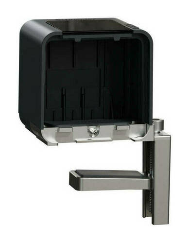 Unica System+ Крепление розеточного блока к столу АНТРАЦИТ, INS44285