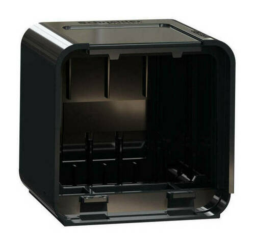 Unica System+ Заглушка розеточных блоков АНТРАЦИТ, INS44283