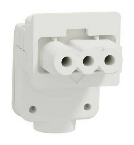 Unica System+ Мини-коннектор МАМА угловой (5шт), INS44306