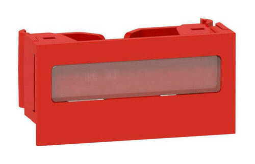 Unica System+ Держатель этикетки КРАСНЫЙ, ISM10923