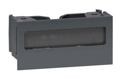 Unica System+ Держатель этикетки АНТРАЦИТ, ISM10921