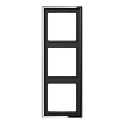 Рамка 3 поста JUNG LS METAL, хром, GCR2983