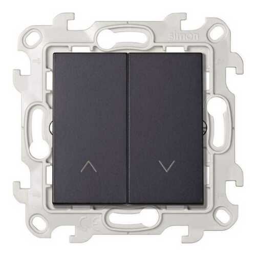 Выключатель жалюзи 10A 250В~ цвета графит S24 Harmonie, 2410331-038