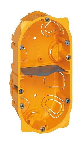 Batibox Коробка монтажная для сухих перегородок 2-ная, 4-мод., глубина 40 мм, 080042