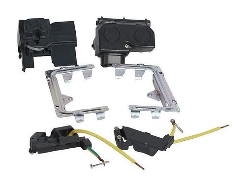 Установочный набор для выдвижного розеточного блока - 8 модулей, 054008