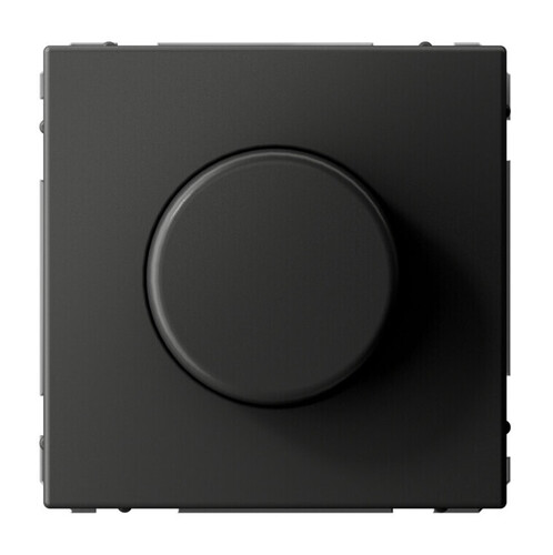 Светорегулятор (диммер) 10-400 Вт/ВА, для LED 3-150 Вт/ВА поворотно-нажимной, ARTGALLERY, базальт, GAL001423