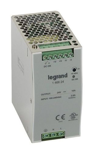 1-фазный Импульсный источник питания 24В 240Вт 10A, 146624