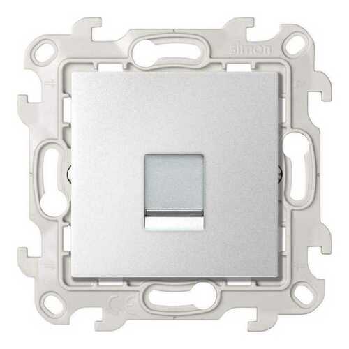 Розетка для передачи данных RJ45 Cat.5e UTP цвета алюминий S24 Harmonie, 2410598-033