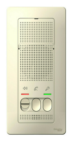 BLANCA ПЕРЕГОВОРНОЕ УСТРОЙСТВО (ДОМОФОН), настен.монтаж, 4,5В, МОЛОЧНЫЙ, BLNDA000012