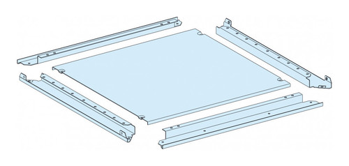 СПЛОШ.САЛ.ПАН,IP55,Ш=400ММ,Г=400ММ, 08484