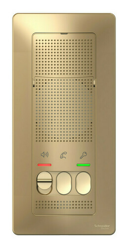 BLANCA ПЕРЕГОВОРНОЕ УСТРОЙСТВО (ДОМОФОН), настен.монтаж, 4,5В, ТИТАН, BLNDA000014