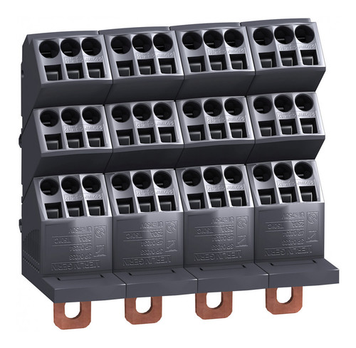 РАСПР.КОЛОД. POLYBLOC, 250 A, 4 ПОЛЮСА, 04034