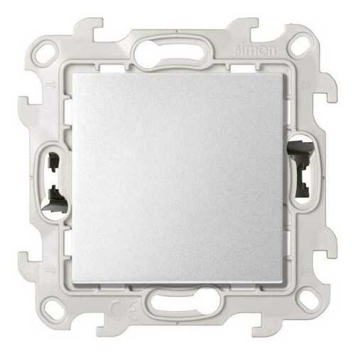 Кнопочный выключатель Push&Go Simon 24 Harmonie, скрытый монтаж, алюминий, 2420150-033