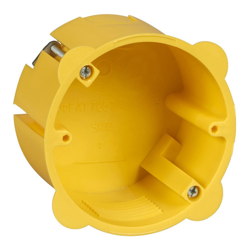 Коробка установочная для полых стен 71х47 с винтами, II-U-2