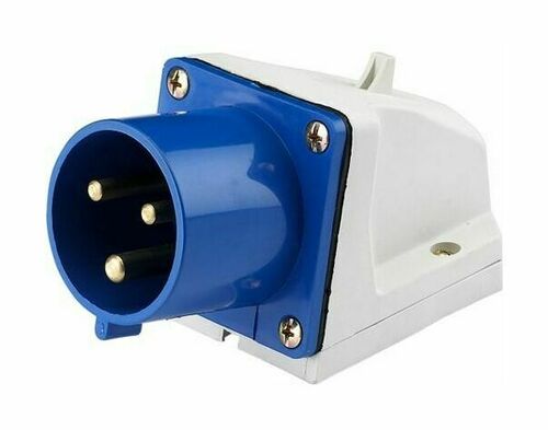 Вилка стационарная 523 2Р+РЕ 32А 220В IP44 ВС-102 DEKraft, 26022DEK