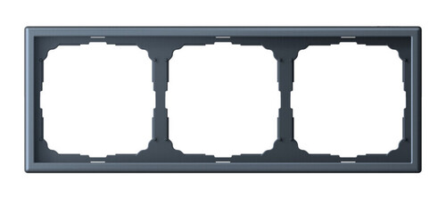 Рамка 3 поста Systeme Electric ARTGALLERY, грифель, GAL000703