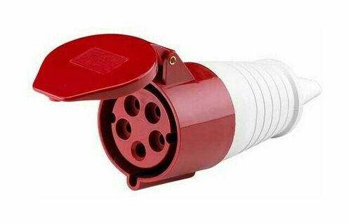 Розетка переносная 215 3Р+РЕ+N 16А 380В IP44 РП-102 DEKra, 26012DEK