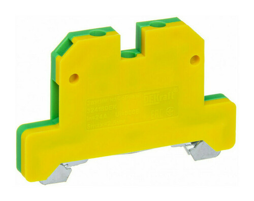 Зажим наборный заземляющий 24A 2,5мм2 ЗН-101, 32418DEK