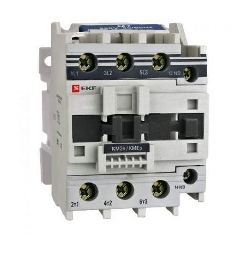 Контактор КМЭп малогабаритный 40А 24В DC 1NO 1NC EKF PROxima, ctr-s-40-24-nc-p
