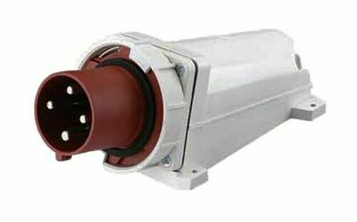 Вилка стационарная 534 3Р+РЕ 63А 380В IP67 ВС-102 DEKraft, 26025DEK