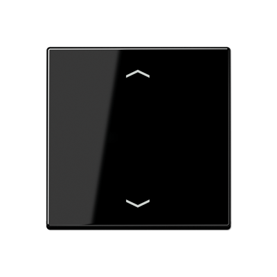 Клавиша для жалюзийного выключателя JUNG А-СЕРИЯ, черный, A5232MSSW