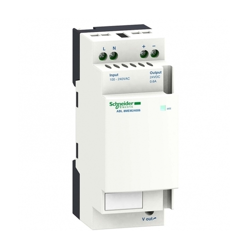 Блок питания ABL8 100/240В AC 120/250В DC 24В DC 0.6А 1ф, ABL8MEM24006
