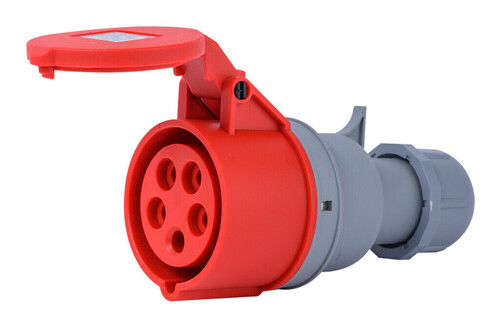 Розетка перен. 3Р+РЕ+N 32А 380В IP44 РП-103, 26135DEK