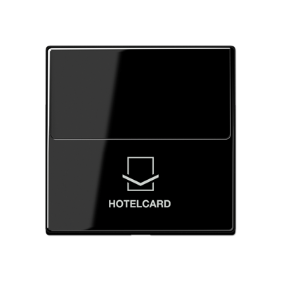 Накладка на карточный выключатель JUNG А-СЕРИЯ, черный, A590CARDSW