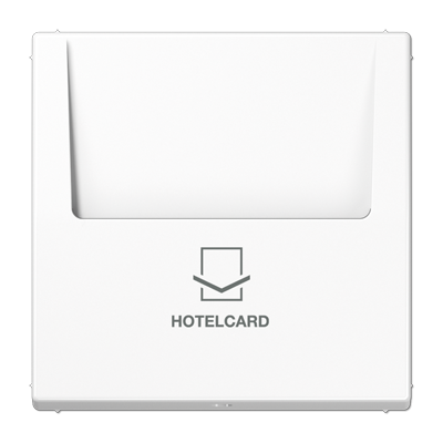 Накладка на карточный выключатель JUNG LS 990, белый, LS590CARDWW