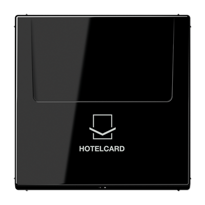 Накладка на карточный выключатель JUNG LS 990, черный, LS590CARDSW