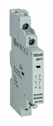 Контакт доп. боковой 1НО+1НЗ для ВА-431, 21271DEK