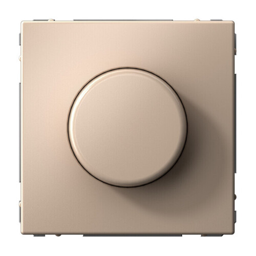 Светорегулятор (диммер) 10-400 Вт/ВА, для LED 3-150 Вт/ВА поворотно-нажимной, ARTGALLERY, песочный, GAL001223