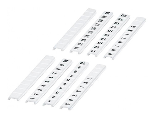 МАРКЕРОВОЧ ЛЕНТА, ГИБК, 5ММ, 10 ЗНАКОВ 1 НА 10, НАПЕЧ ГОРИЗ, NSYTRABF510