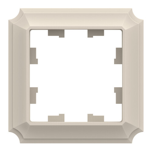 Рамка 1 пост Systeme Electric ATLASDESIGN ANTIQUE, бежевый, ATN100201