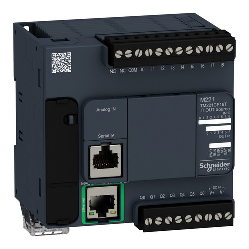 КОМПАКТНЫЙ БАЗОВЫЙ БЛОК M221-16IO ТРАНЗИСТ ИСТОЧНИК ETHERNET, TM221CE16T