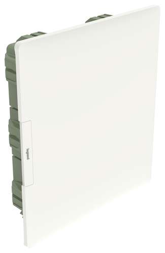 Practibox3 встраиваемый белая дверь 2х12м земля+нейтраль, 401763