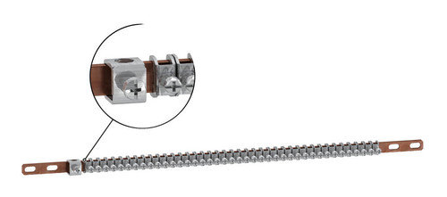 2 ШИНКИ ЗАЗЕМЛЕНИЯ, 12 МОДУЛЕЙ (max 240) (цена за упаковку), 04202