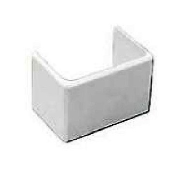 Накладка на стык - для мини-плинтусов DLPlus 32х16 и 32х20 - белый, 033604