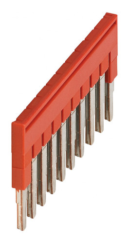 ПЕРЕМЫЧКА ДЛЯ КЛЕМ 10ТЧК, 2,5ММ2, КРАСН, NSYTRAL210