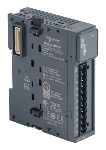 АНАЛОГ МОДУЛЬ РАСШИРЕНИЯ ТМ3- 4 АНАЛОГОВЫХ ВЫХОДА, TM3AQ4