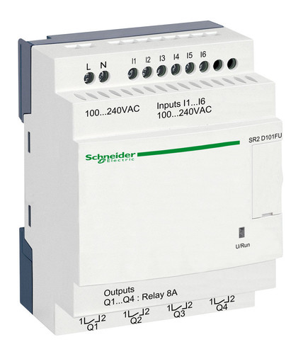 ZELIO LOGIC РЕЛЕ ЭКОНОМ 10ВХ/ВЫХ ~240В, SR2D101FU