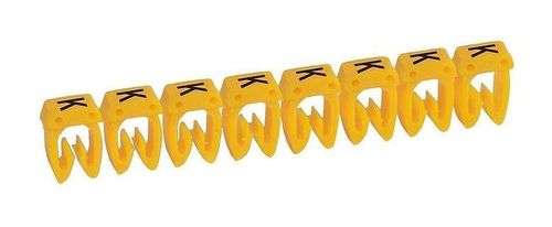 Маркер CAB 3 - для кабеля 0,5-1,5 мм² - заглавная буква K, 038310