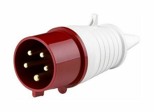 Вилка переносная 015 3Р+РЕ+N 16А 380В IP44 ВП-102 DEKraft, 26003DEK