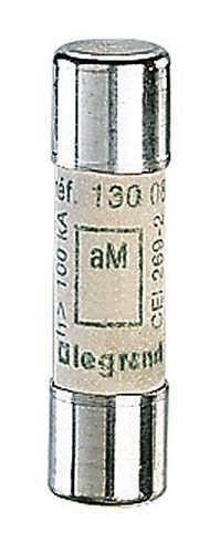 Промышленный цилиндрический предохранитель аМ 10x38 25а 500В без индикатора, 013025