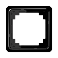 Рамка 1 пост JUNG CD 500, черный