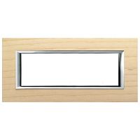 Рамка 6 модулей BTicino AXOLUTE, ясень