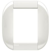 Рамка 3+3 модуля BTicino LIVING LIGHT, горизонтальная, белый